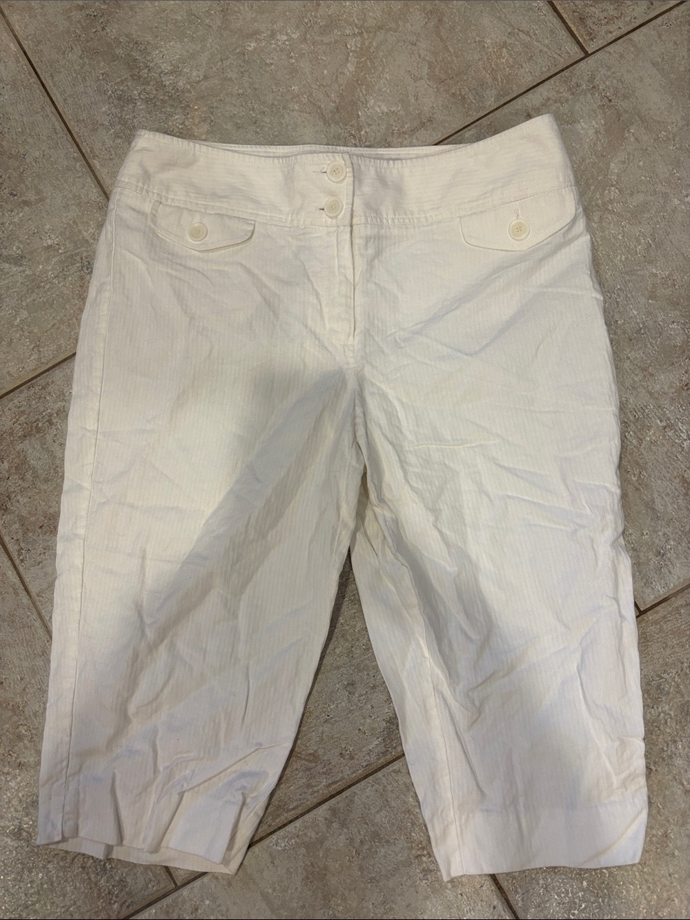 Nine & Co. by nine west Women's White Capris